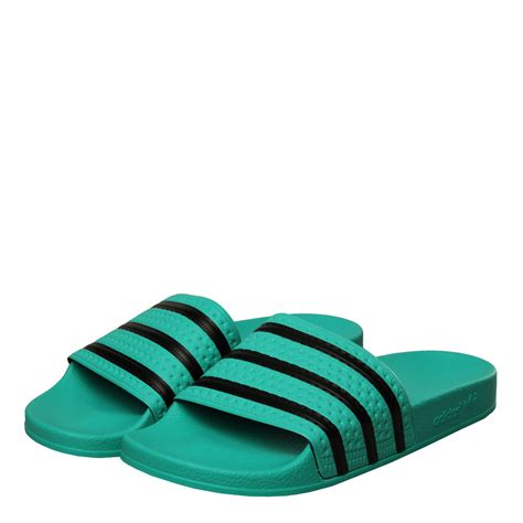 adidas adilette groen dames|Green adilette Shoes .